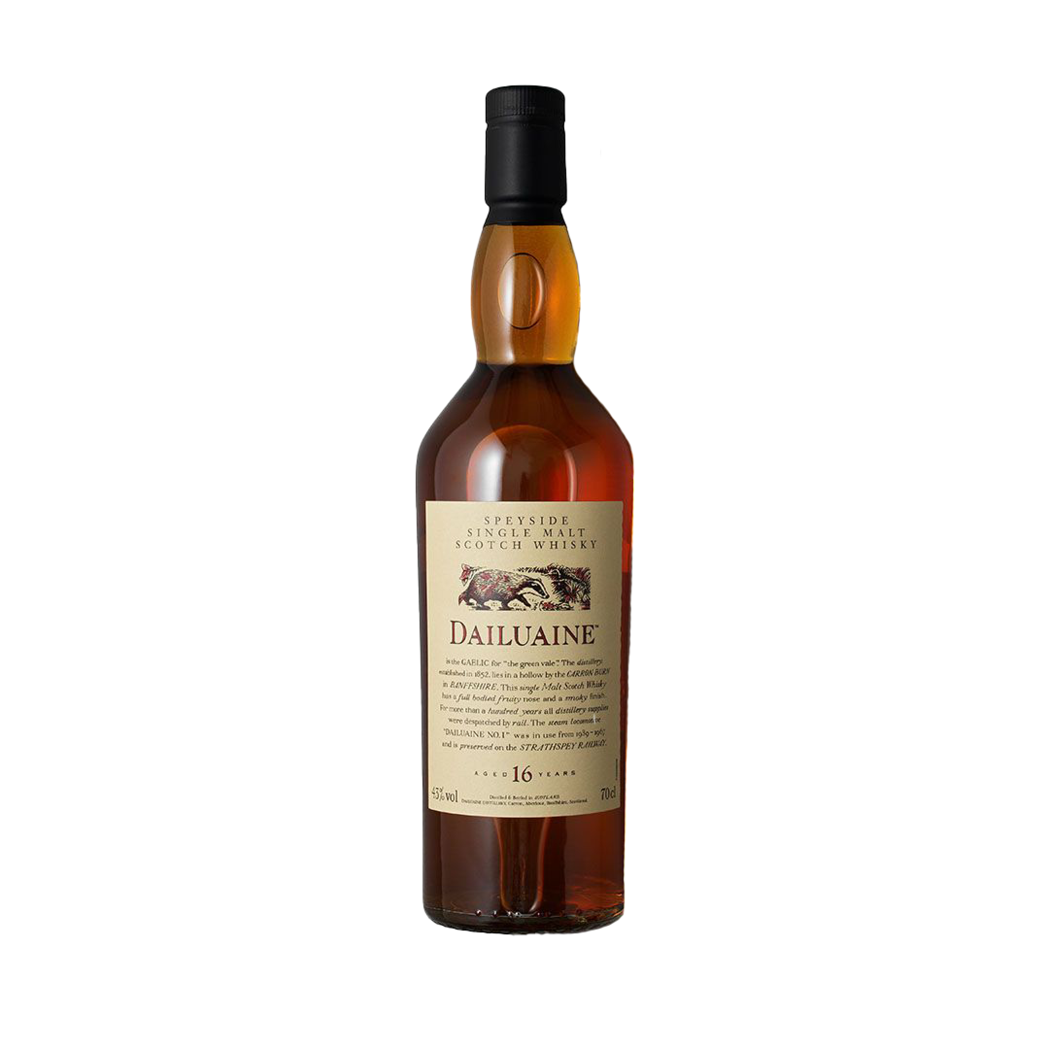 Dailuaine 16 Year Old Flora & Fauna Single Malt Whisky, 70cl