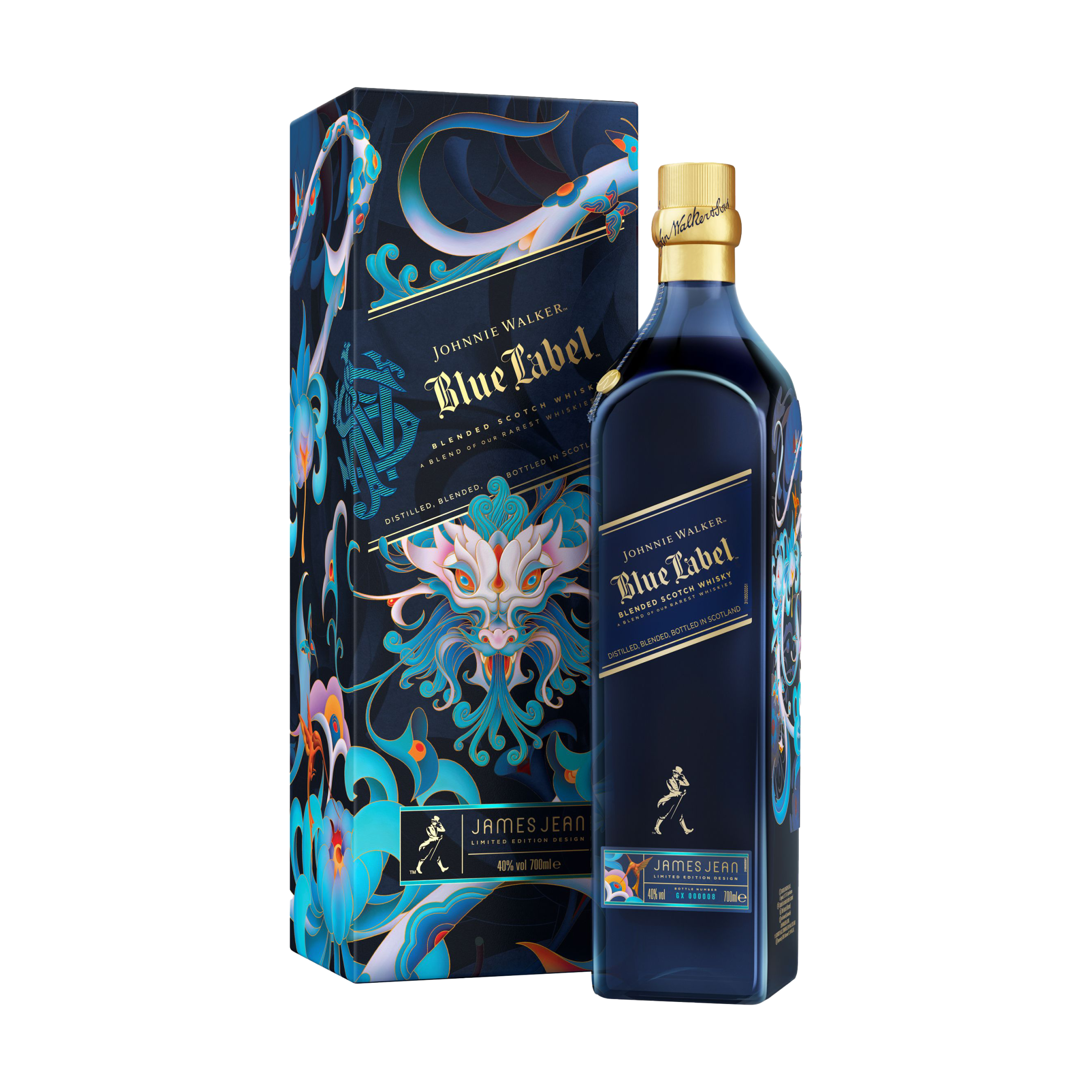 Johnnie Walker Blue Label Year of the Dragon Blended Scotch Whisky, 70cl