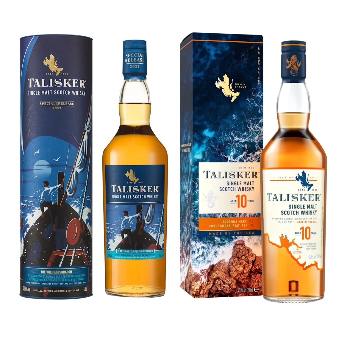 Talisker Special Release 2023 & Talisker 10 Year Old, 2x70cl | Malts