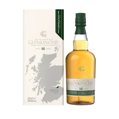 Glenkinchie 16 Year Old Single Malt Scotch Whisky, The Four Corners of Scotland Collection, 70cl