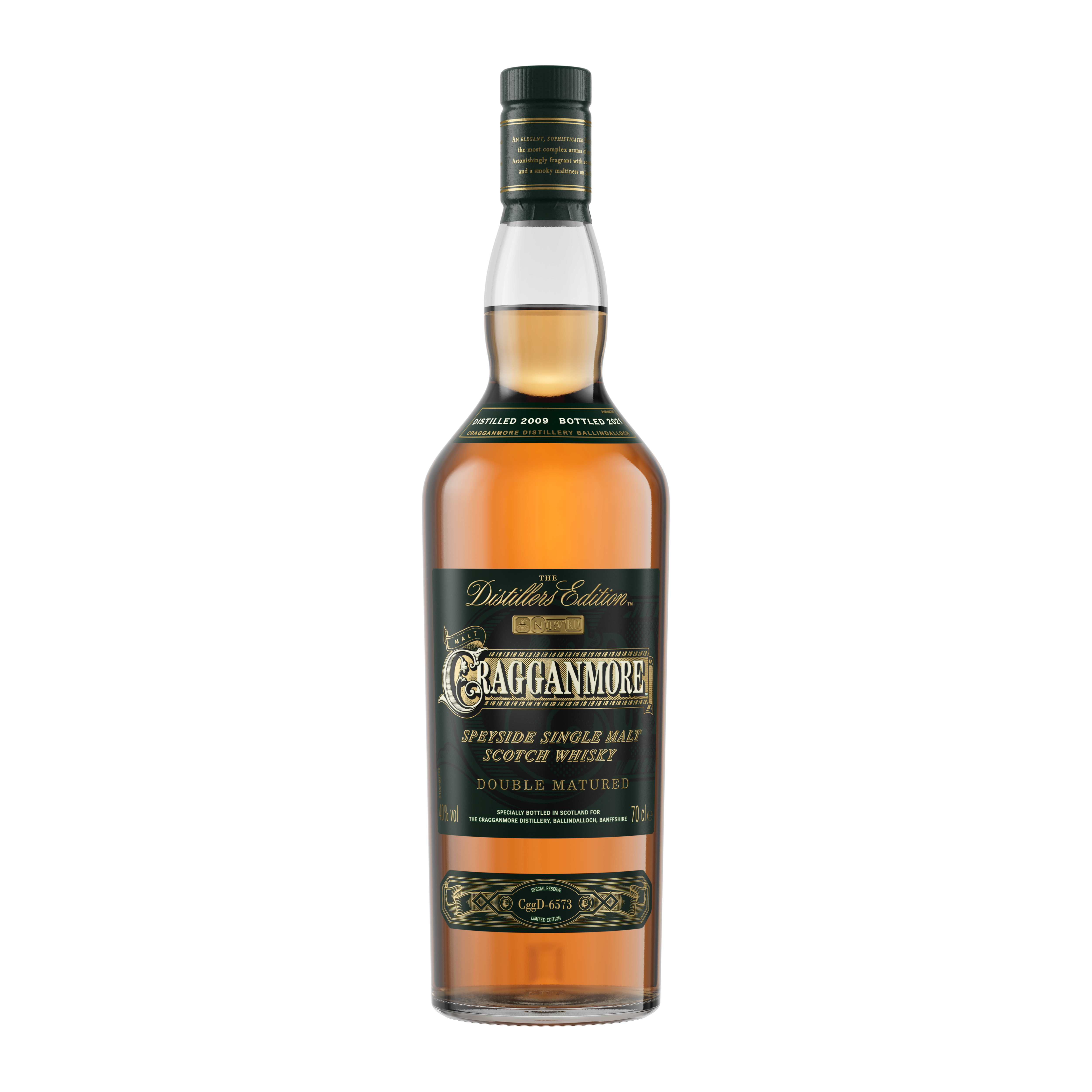 Cragganmore 2021 Distillers Edition Single Malt Scotch Whisky, 70cl