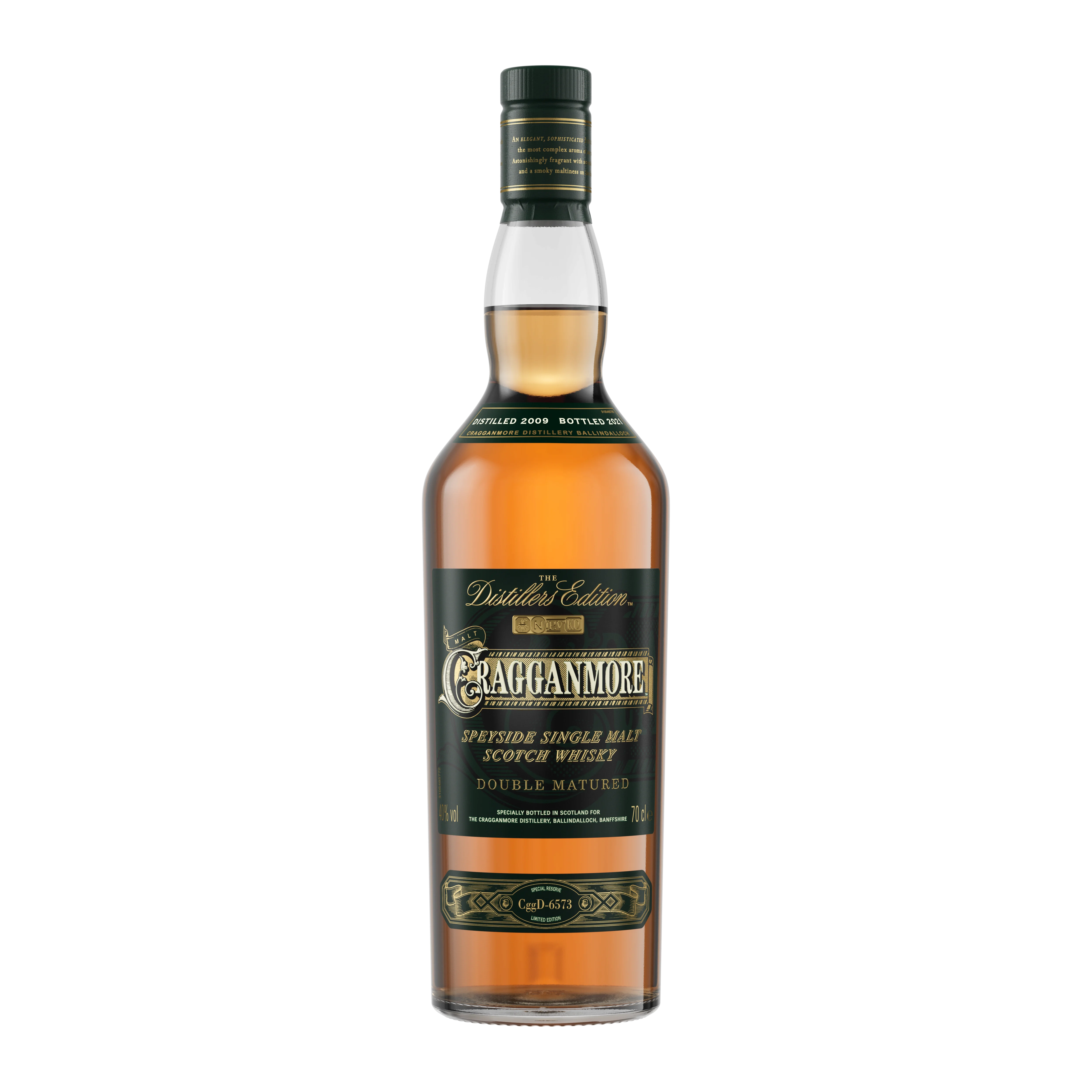 Cragganmore 2021 Distillers Edition Single Malt Scotch Whisky, 70cl