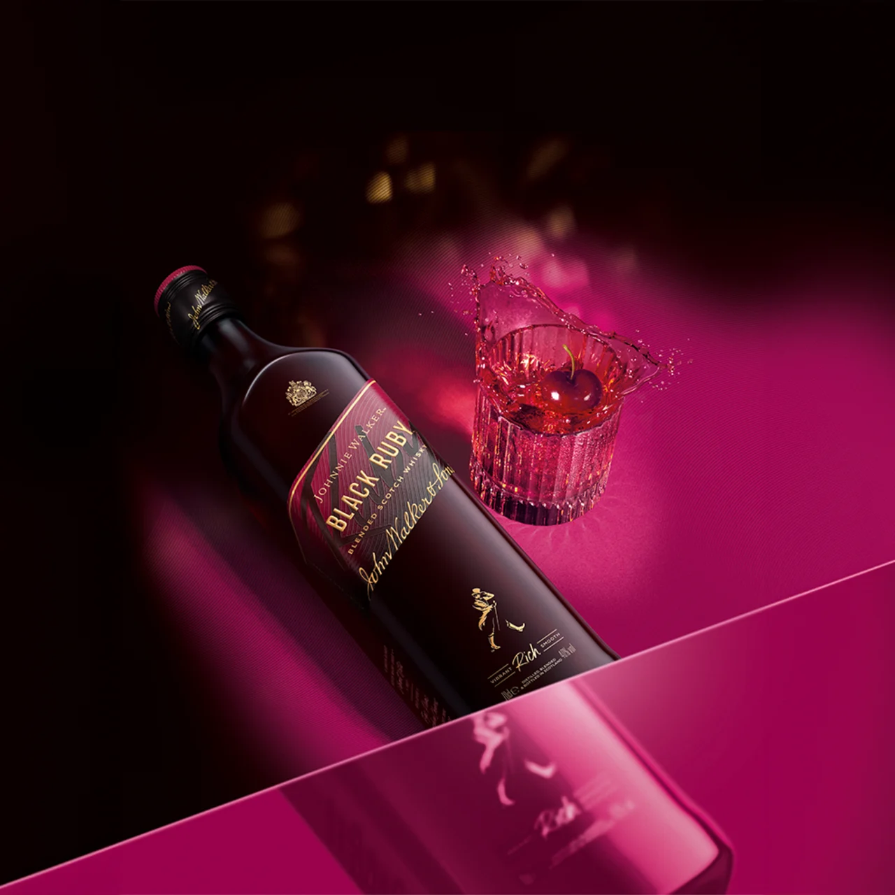 Johnnie Walker Black Ruby Blended Scotch Whisky, 70cl | Malts BE