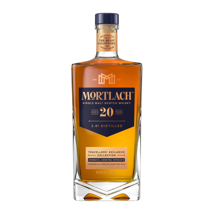 Mortlach 20 Year Old Global Travel Exclusive Bottle 