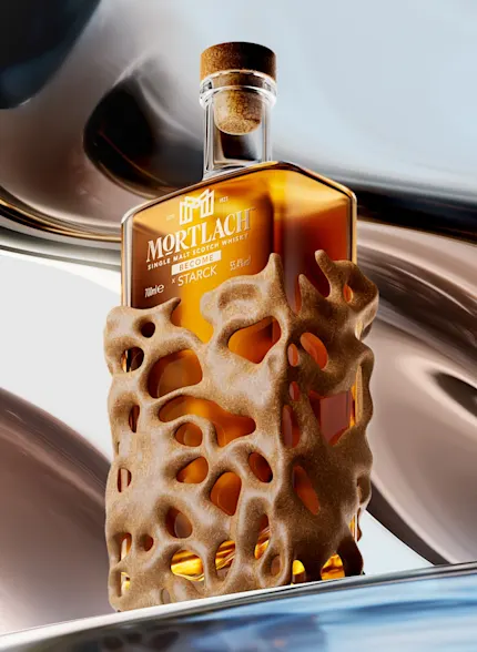 Mortlach x Starck L’Evolution Collection Become Single Malt Scotch Whisky, 70cl mobile linked