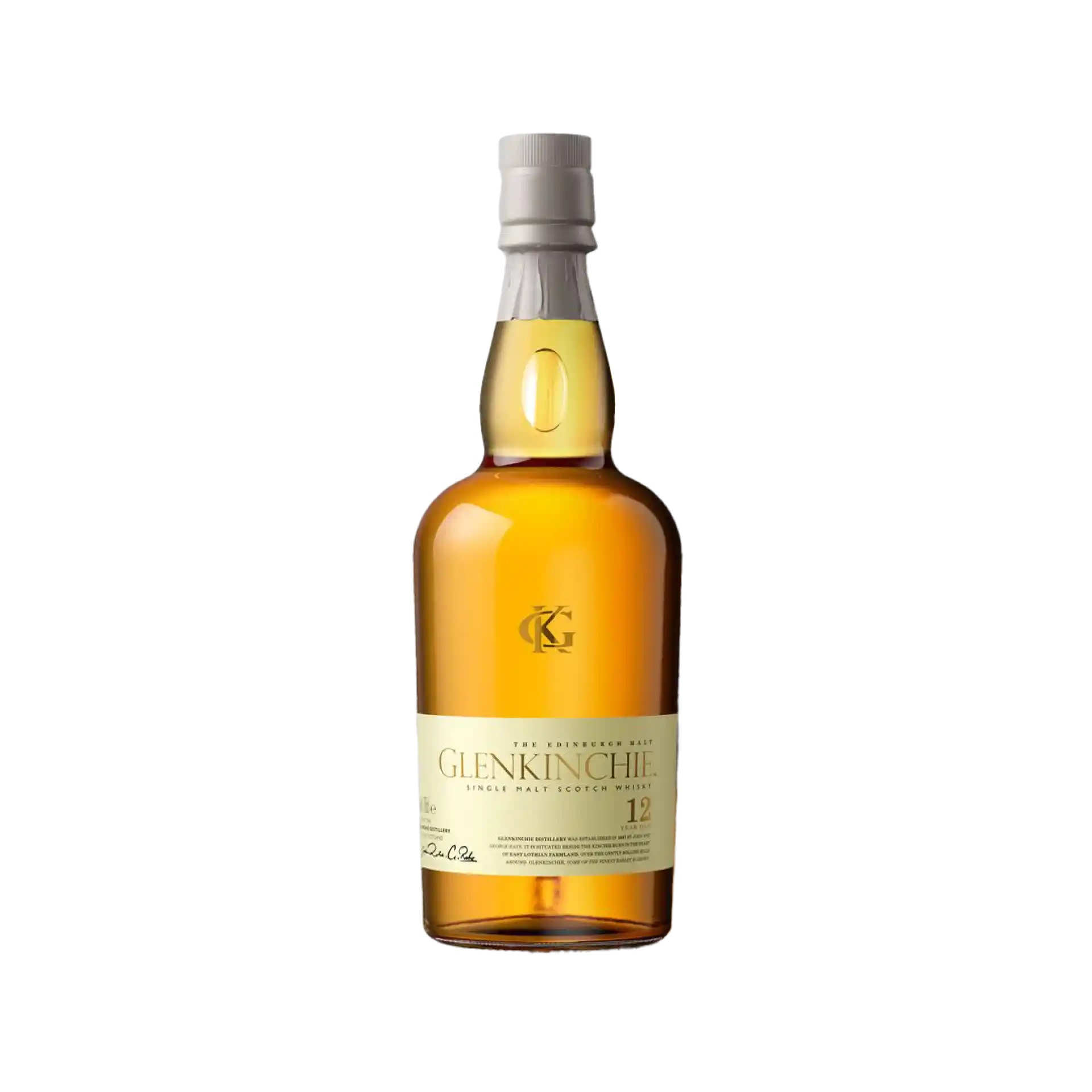 Glenkinchie 12 Year Old Single Malt Scotch Whisky, 70cl