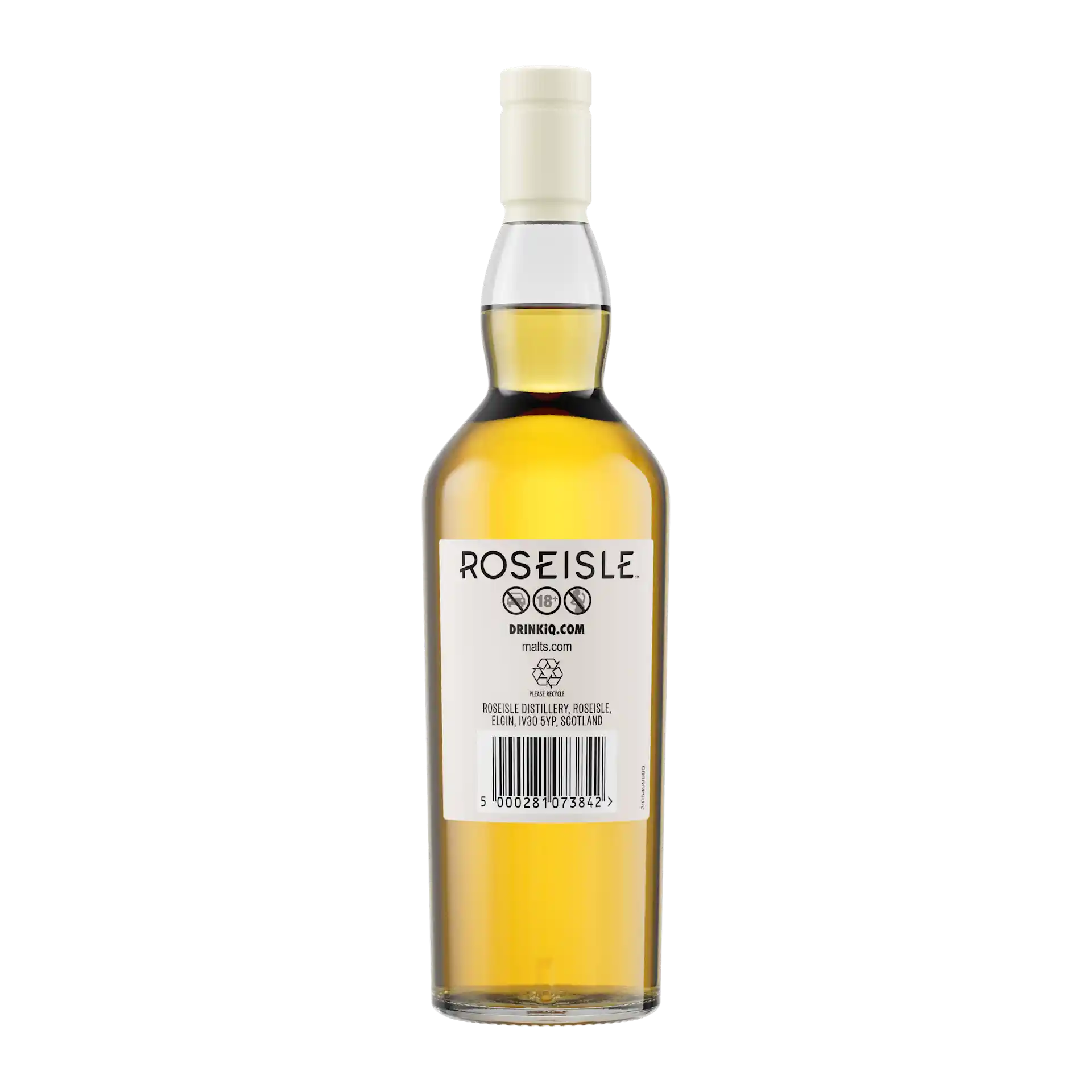 Roseisle 12 Year Old Special Release 2023 Single Malt Scotch Whisky, 20cl Back of bottle