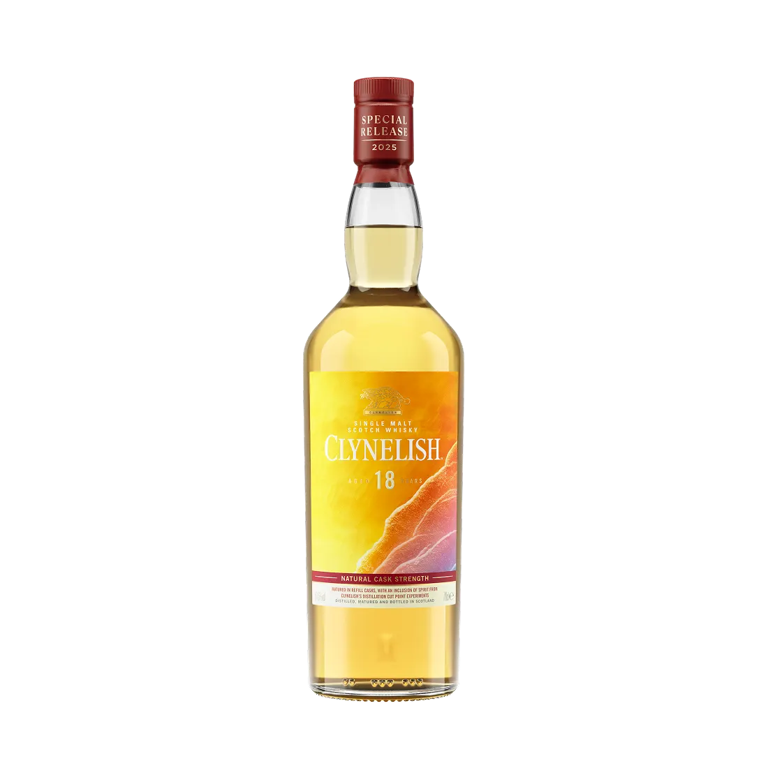 Clynelish Waxen Sun 18 Year Old Scotch Whisky Special Release 2025 bottle