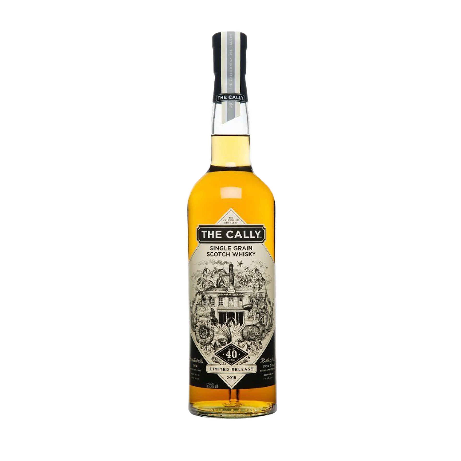 Caledonian 'The Cally' 40 Year Old Single Grain Scotch Whisky, 70cl