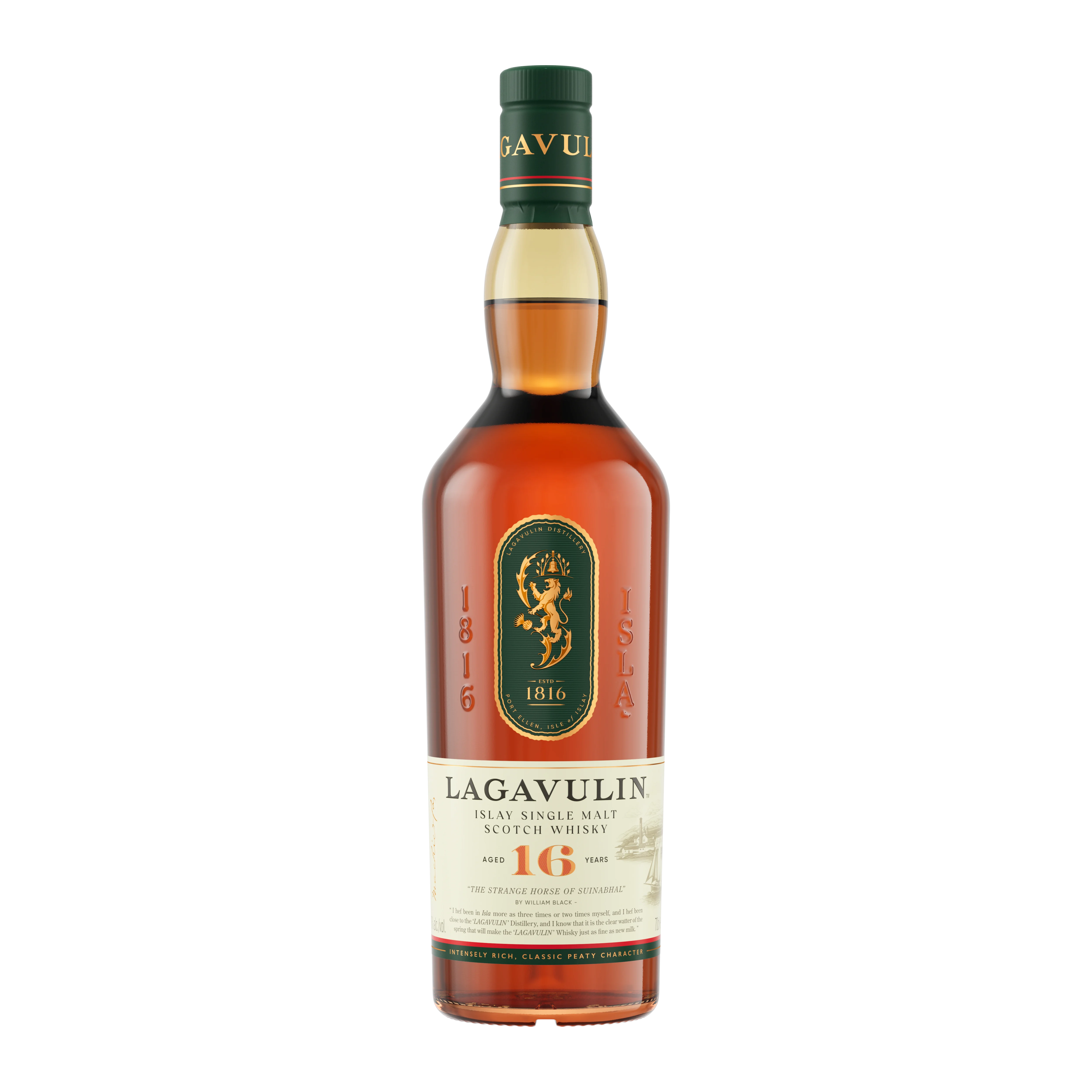 Front Bottle - Lagavulin 16 Year Old Single Malt Scotch Whisky, 700ml