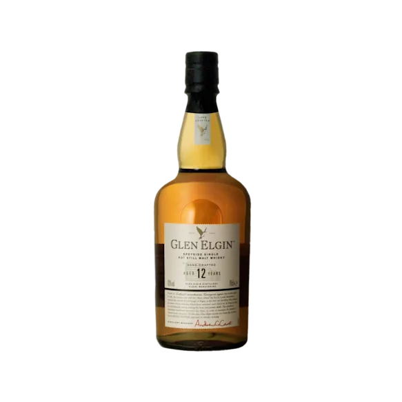 Glen Elgin 12 Jaar Oude Single Malt Scotch Whisky, 70cl