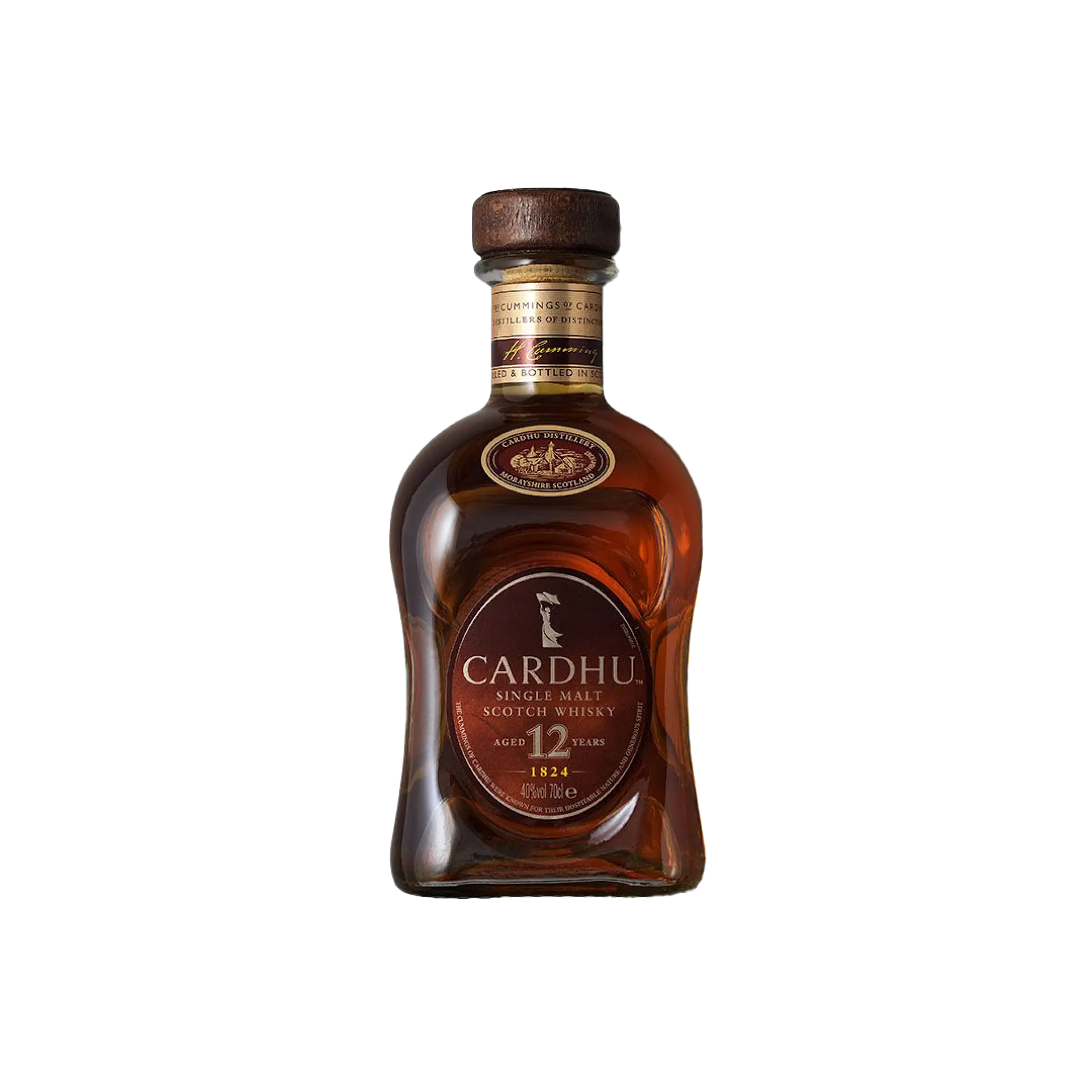 Cardhu 12 Jaar Oude Single Malt Scotch Whisky, 70cl
