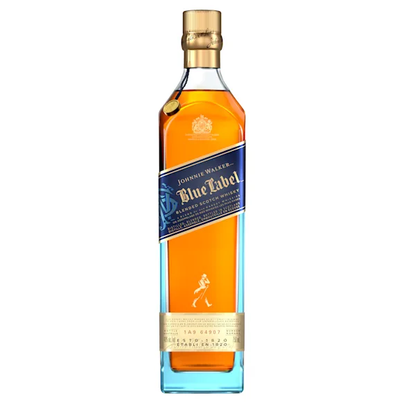AU - Johnnie walker Blue front of bottle