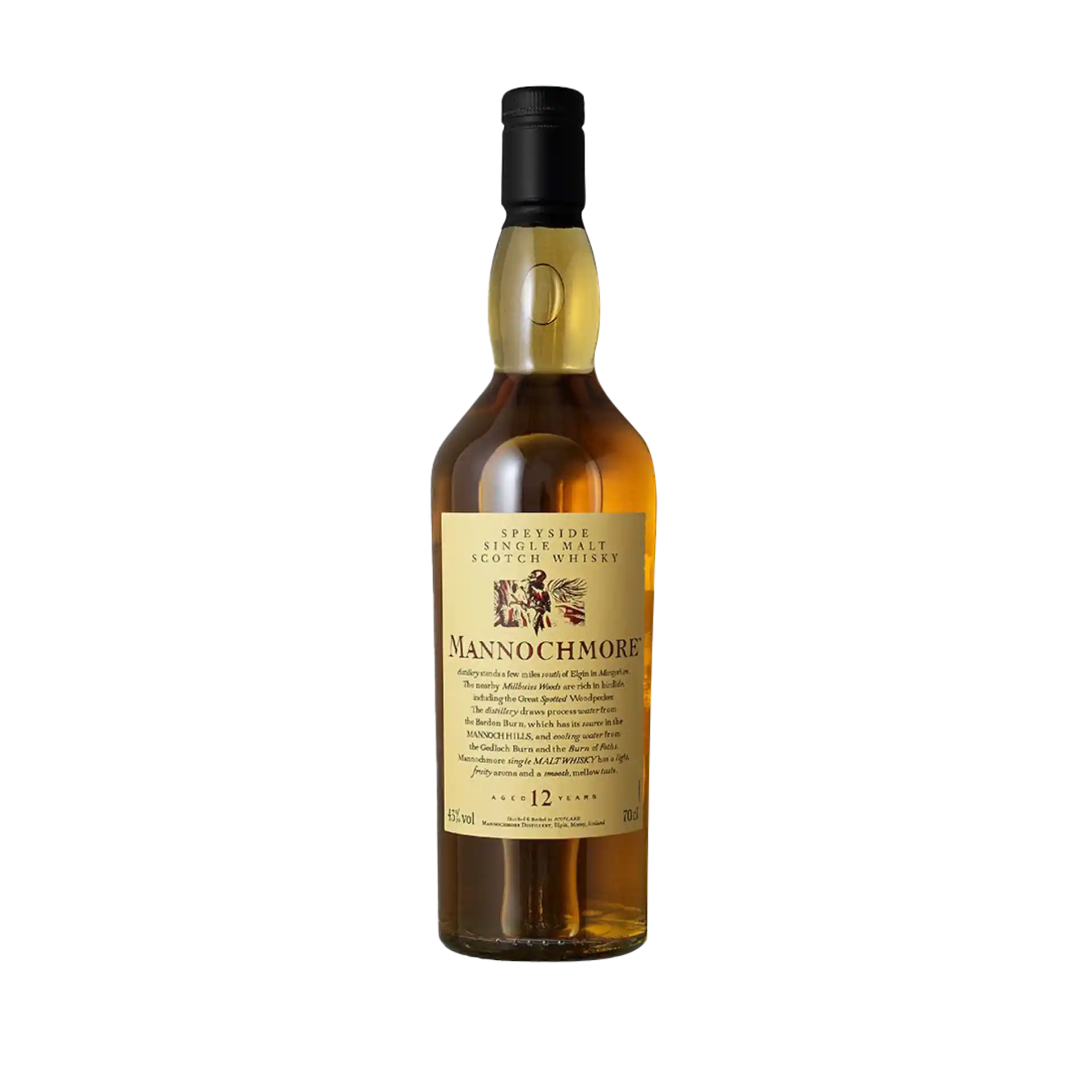 Mannochmore 12 Year Old Flora & Fauna Single Malt Whisky, 70cl