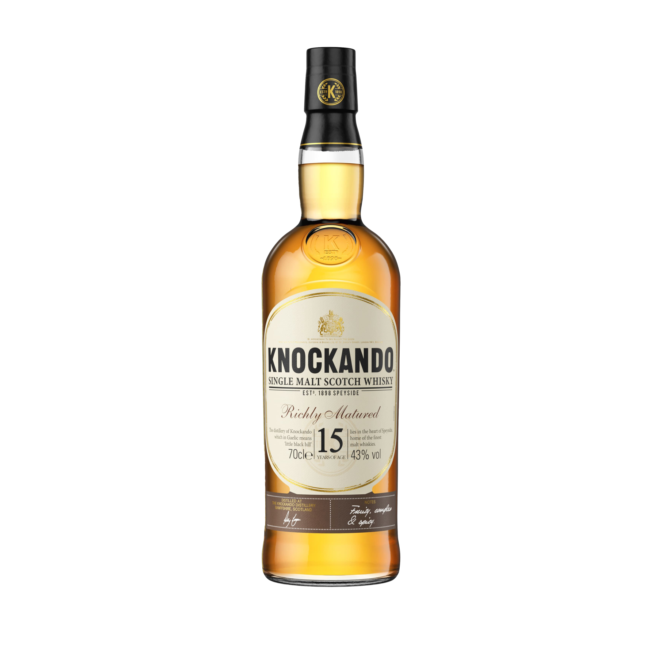 Knockando 15 Jaar Oude Single Malt Scotch Whisky 70cl