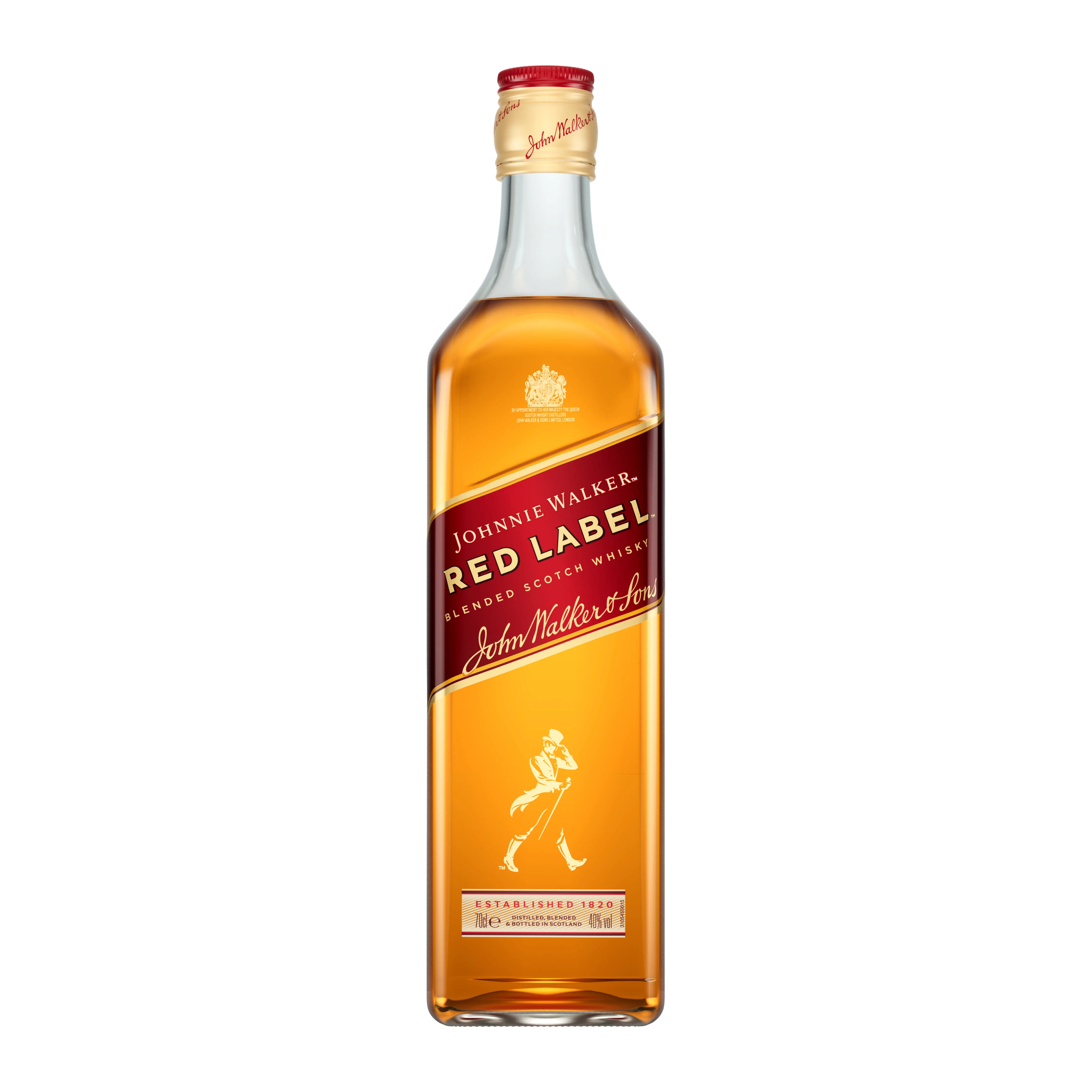 Johnnie Walker Red Label Blended Scotch Whisky, 70cl