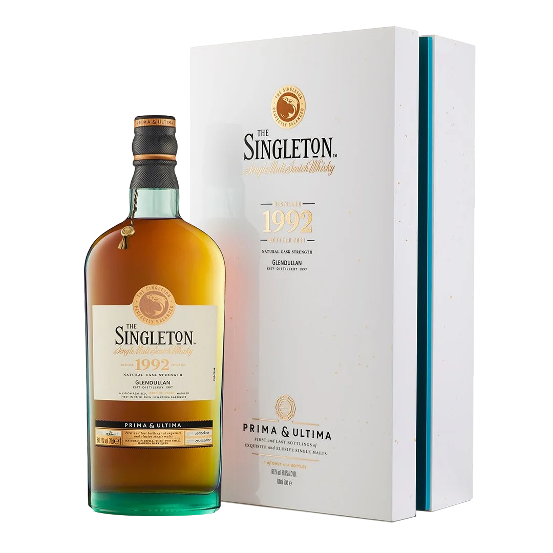 The Singleton of Glendullan 1992 - Prima & Ultima Second Release Front of Bottle