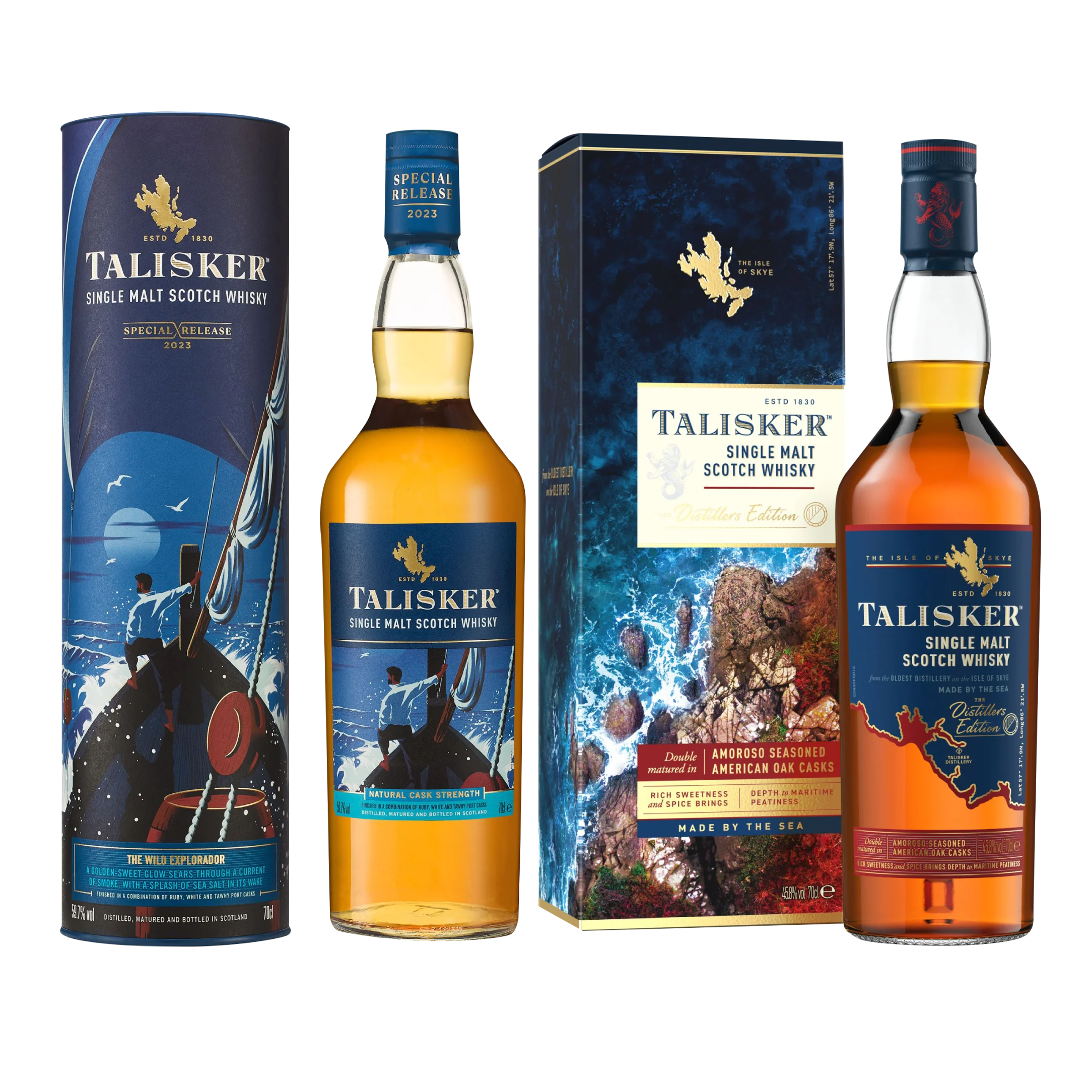 Talisker Special Release 2023 & Talisker Distillers Edition, 2x70cl