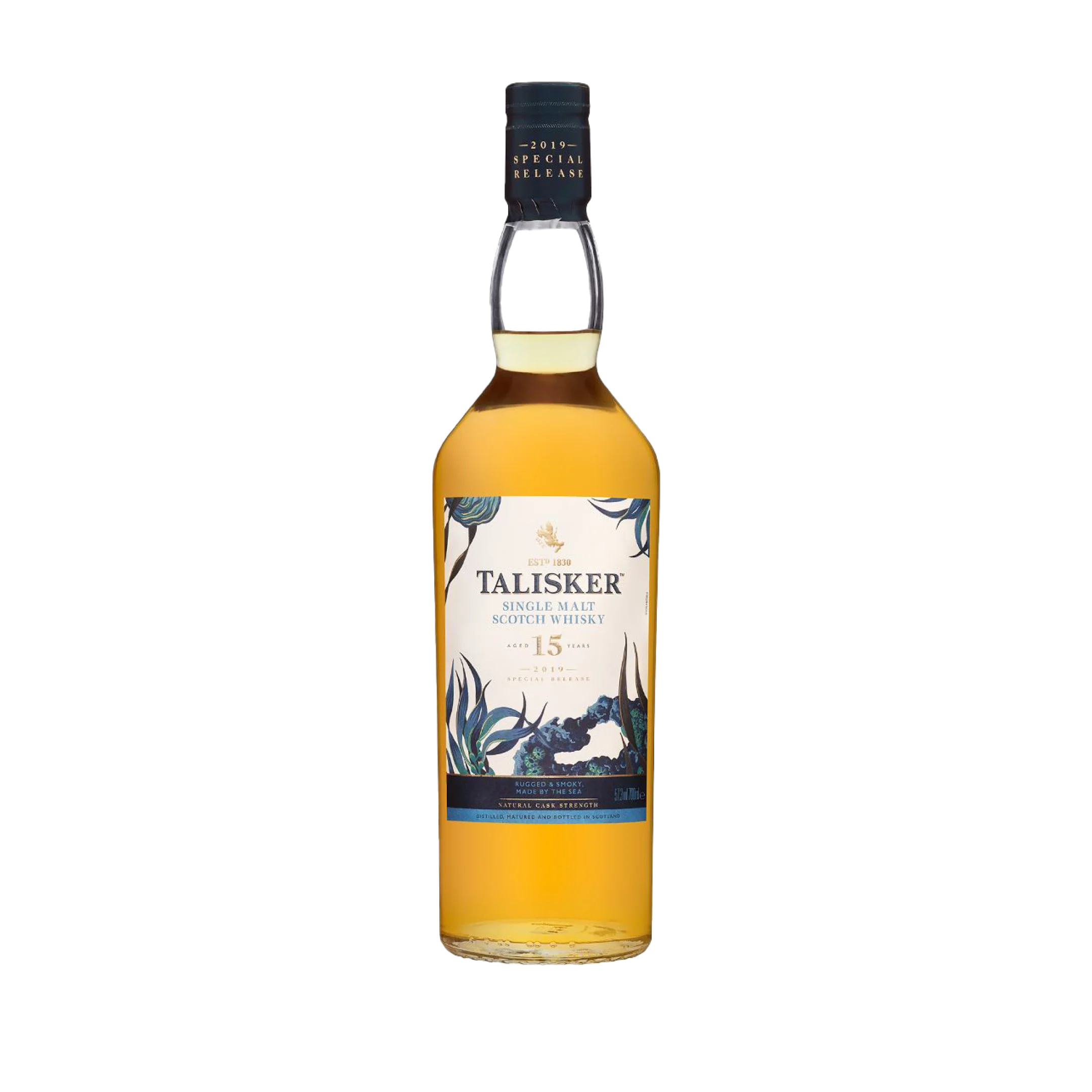 Talisker 15 Year Old Single Malt Scotch Whisky bottle