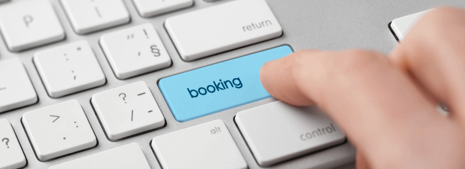 Booking button
