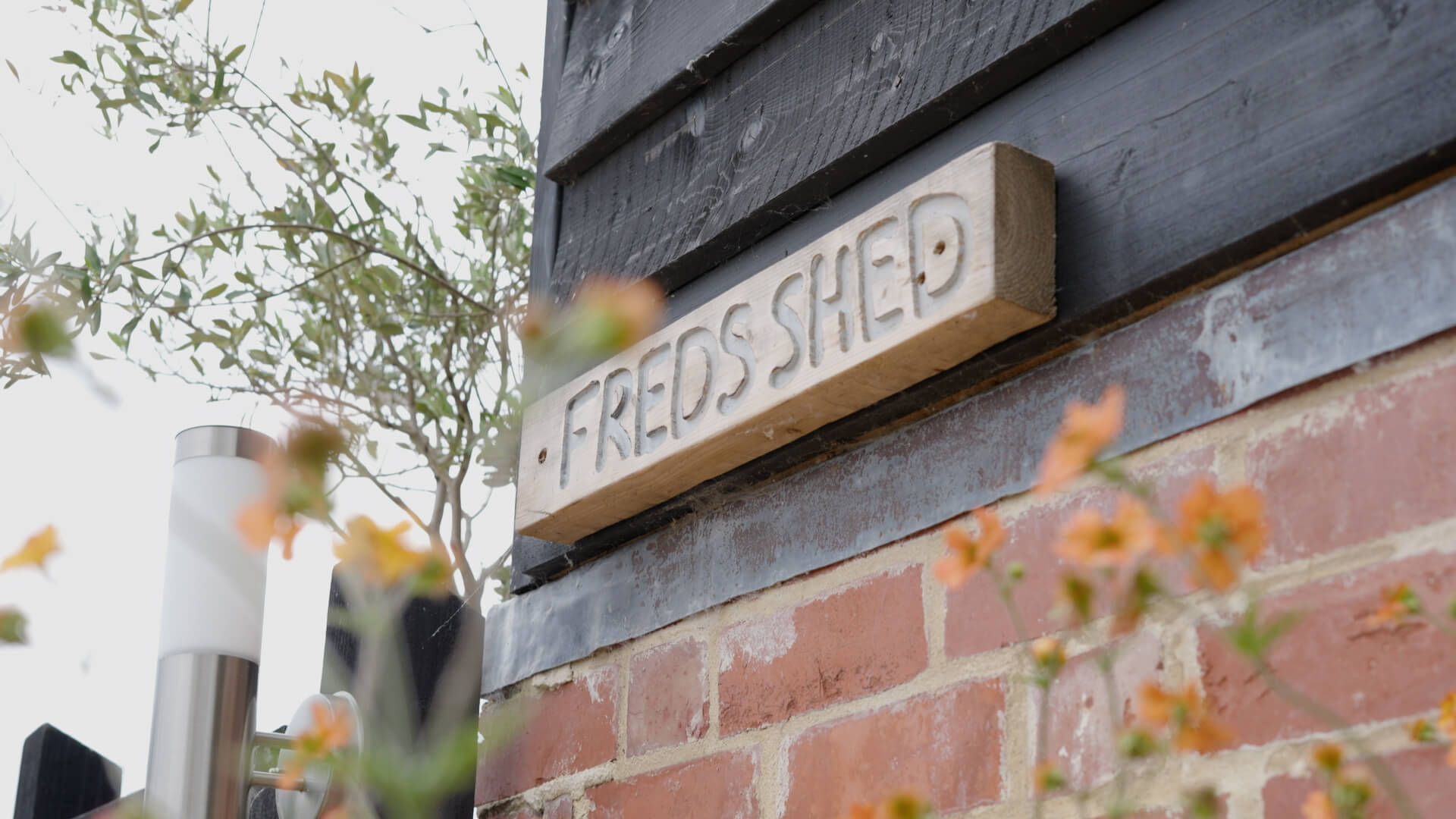 Freds Shed Exterior Sign