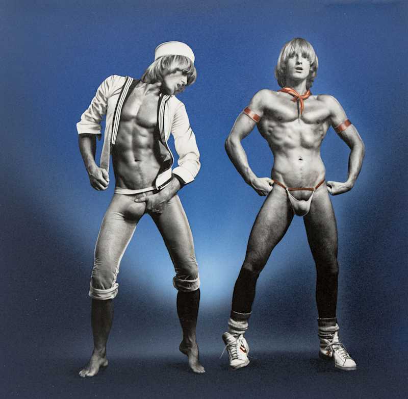 Berlin Double Self Portrait with Shoes and No Shoes