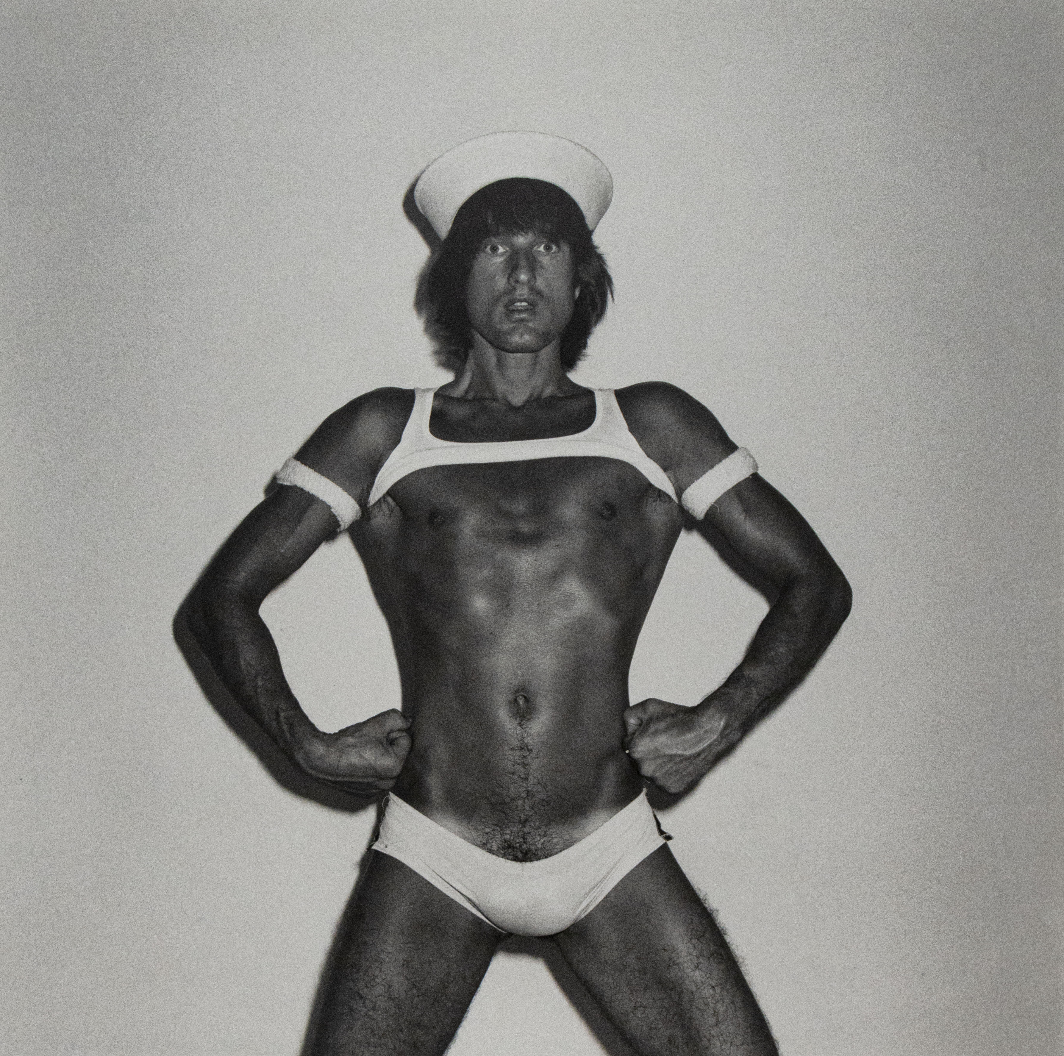 Berlin Self Portrait with Sailor Cap and Armbands