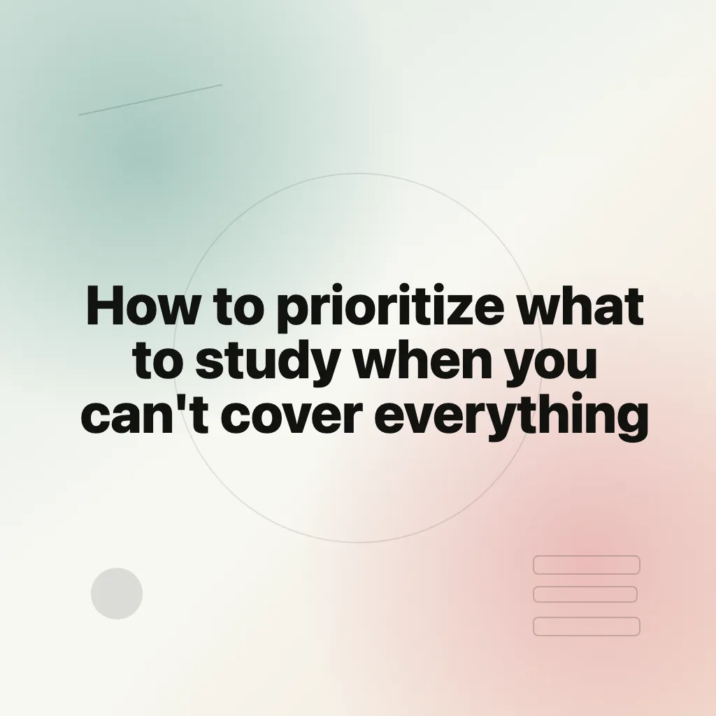 7 Study Tasks AI Can Help With Before an Exam | SceneSnap