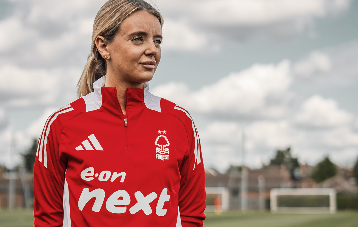 Official Nottingham Forest Women Front of Shirt Sponsor.