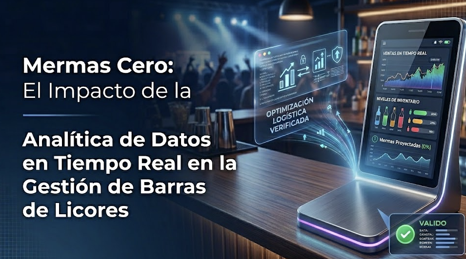 Mermas Cero: El Impacto de la Analítica de Datos en Tiempo Real en la Gestión de Barras de Licores