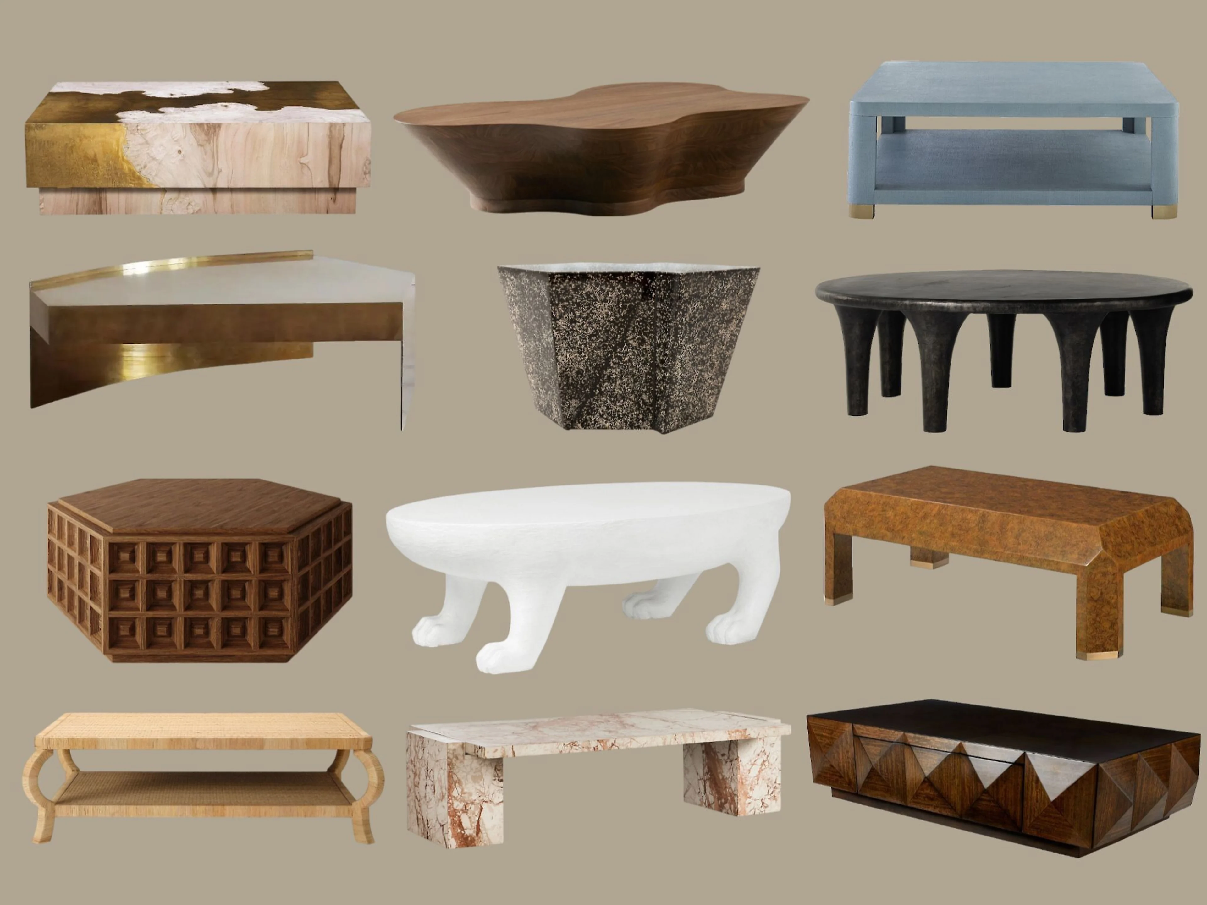 12 fave coffee tables board