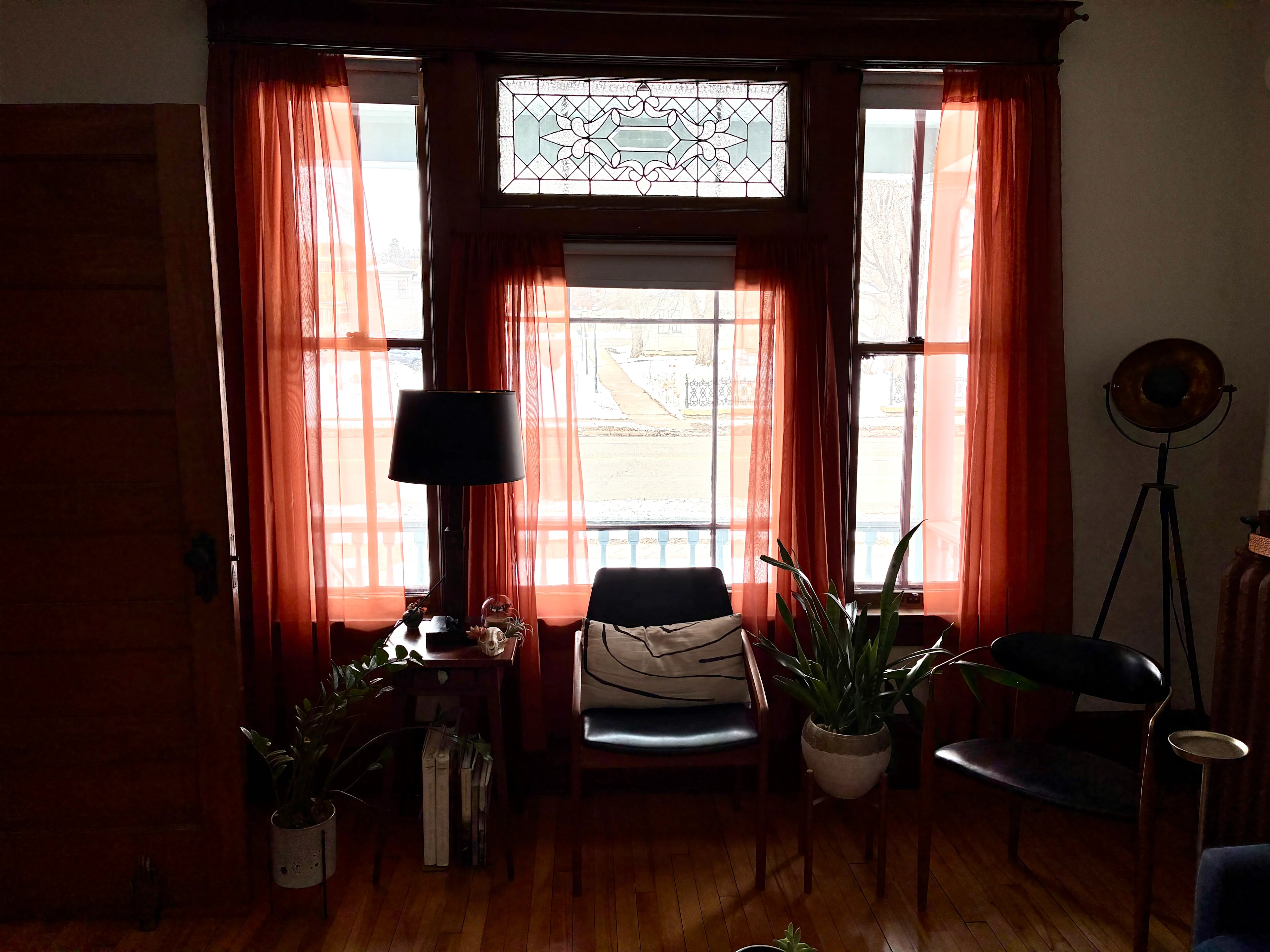 living room vignette