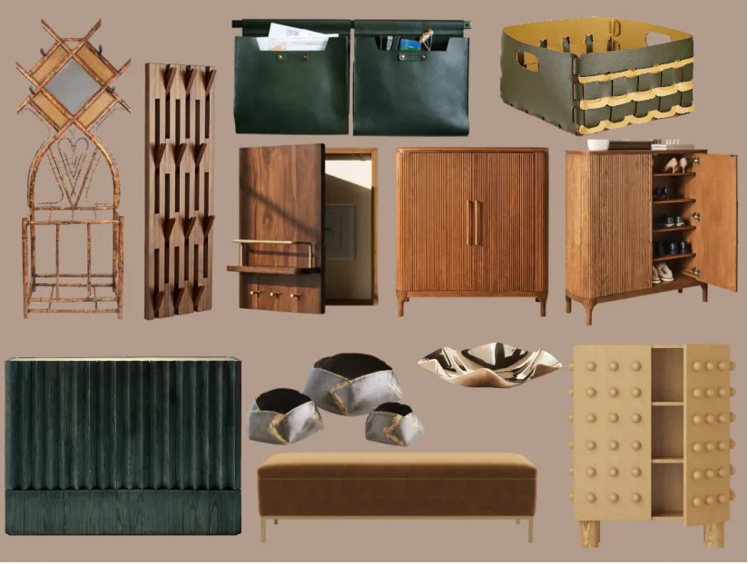 entry way bedroom storage