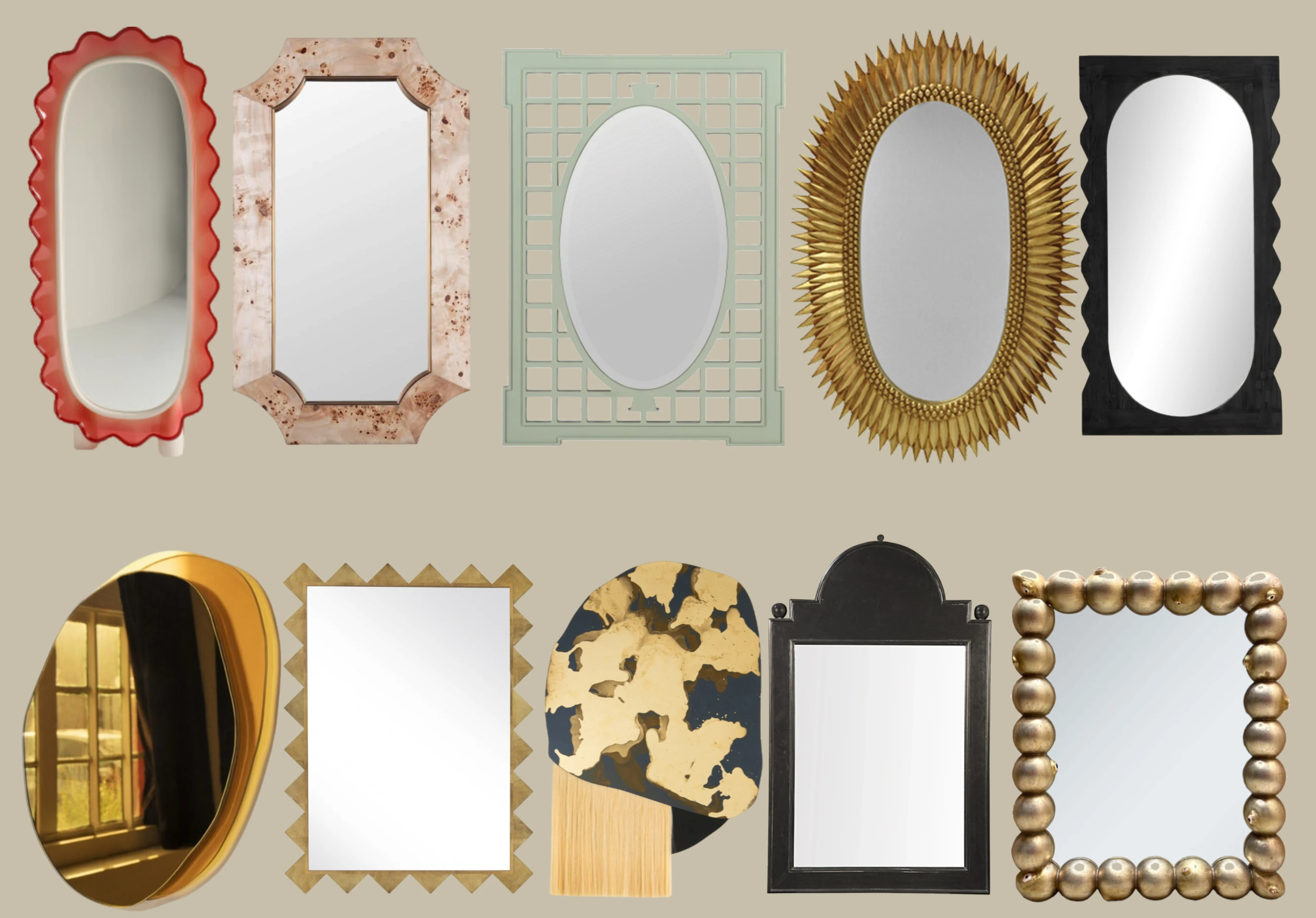 10 statement mirrors
