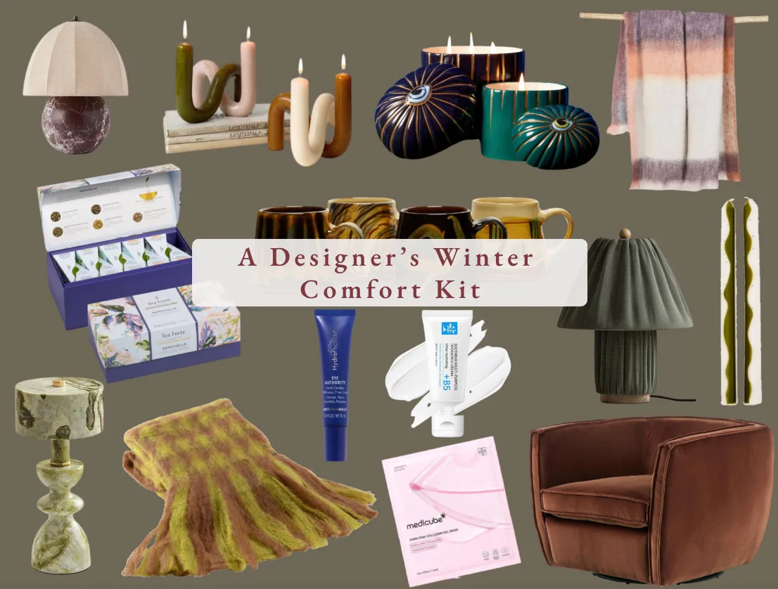 Lauren Hunter Design | A Designer’s Winter Comfort Kit