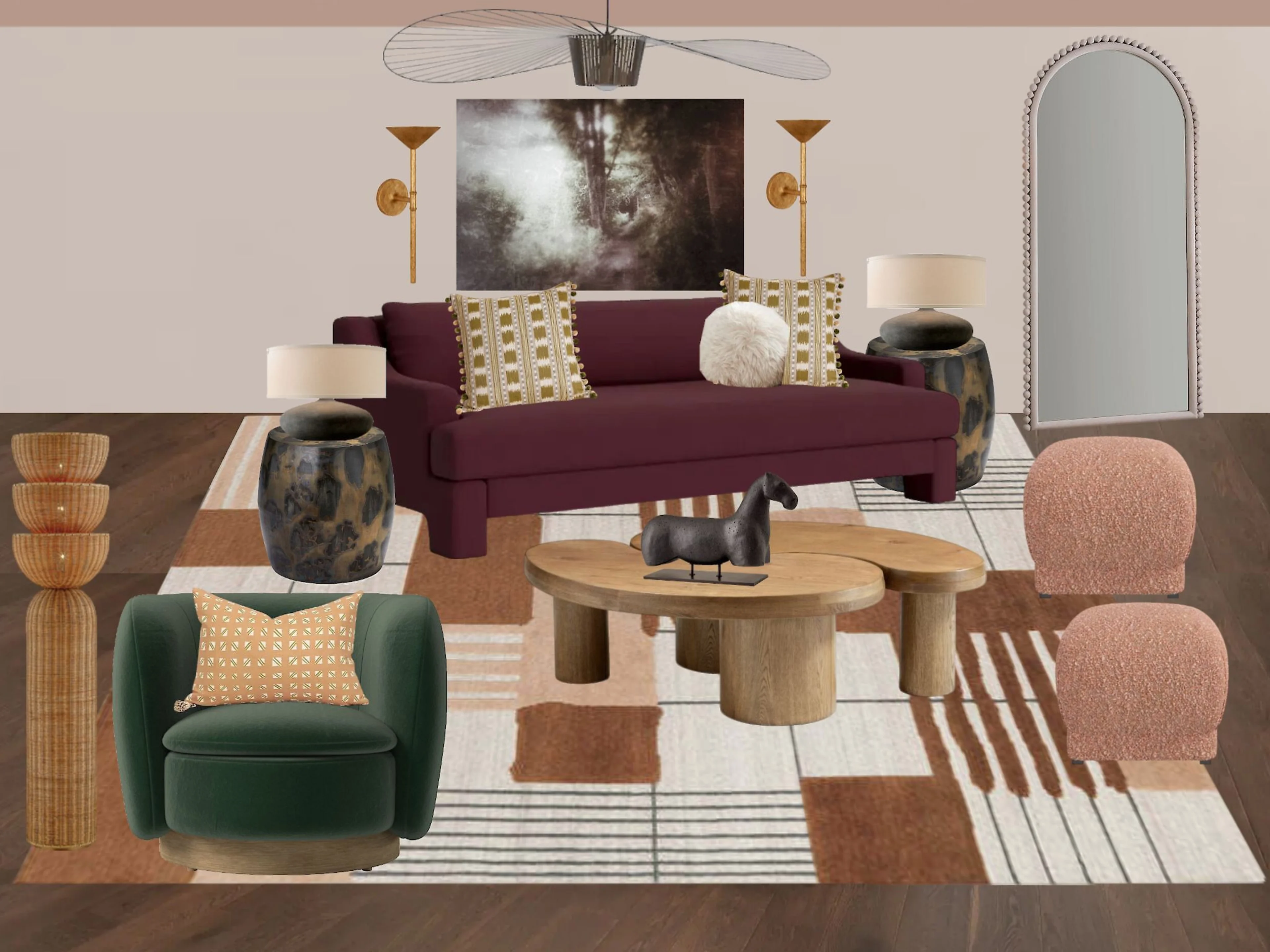 earthy luxe