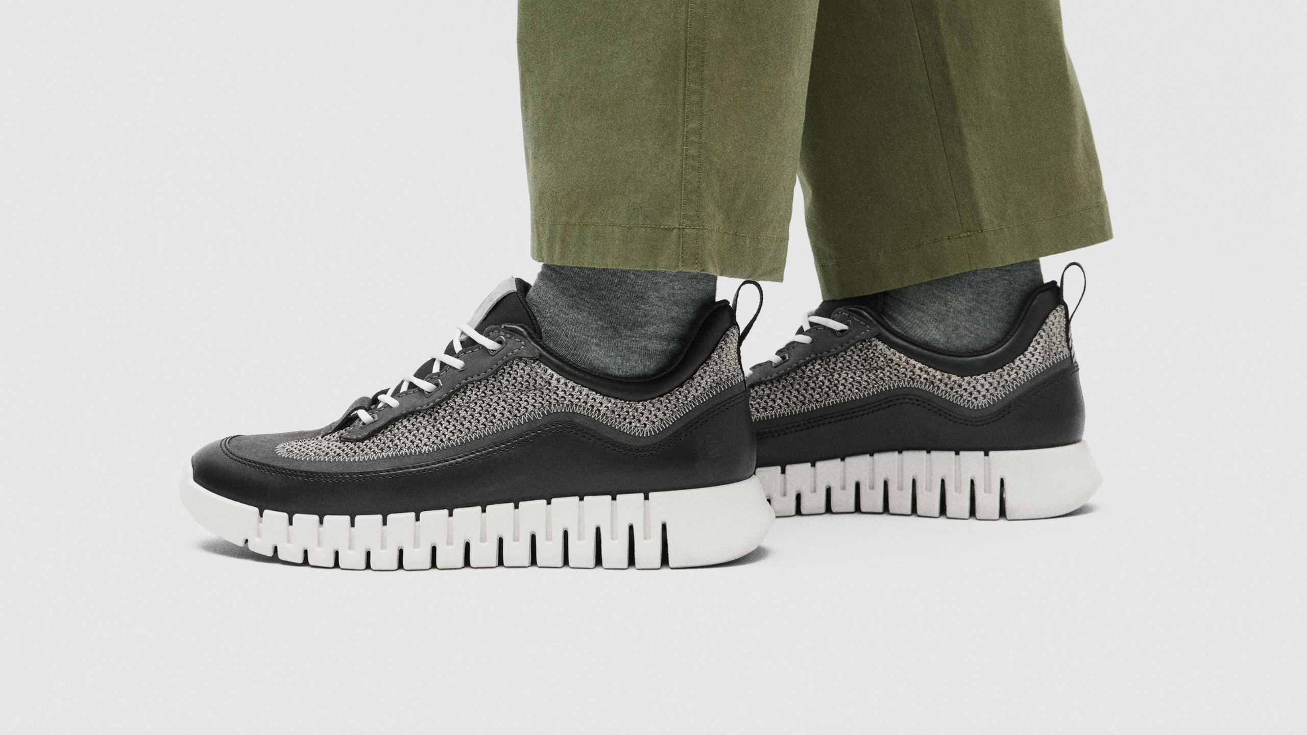 ECCO Golf S Three BOA メンズ レザーGore-Texゴルフシューズ | ブルー