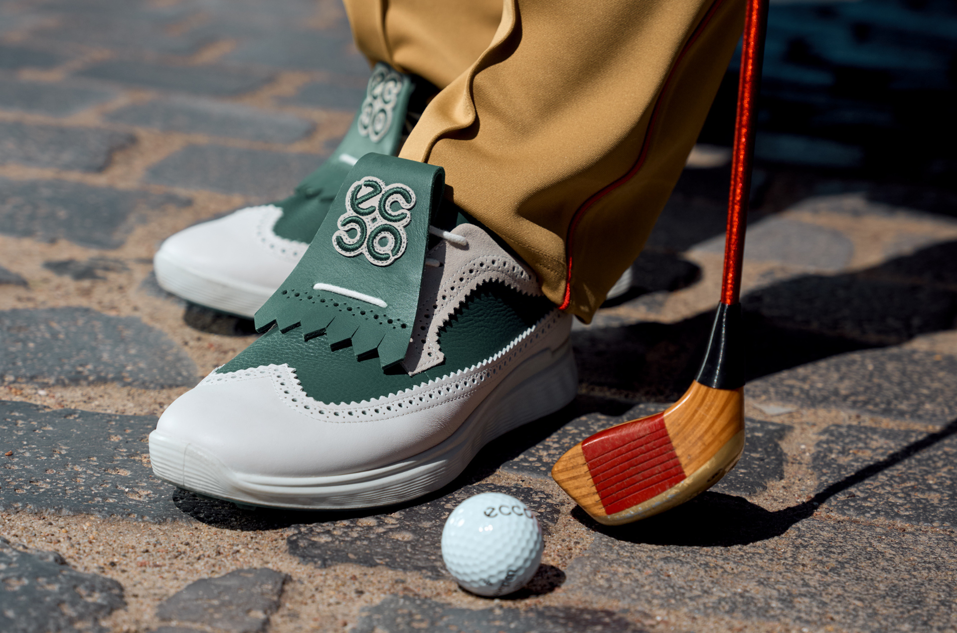 福さま専用　エコー　 ECCO W ゴルフ S-Three 【新品未使用】 ECCO Golf S Three ウィメンズ レザーGore-Texゴルフシューズ