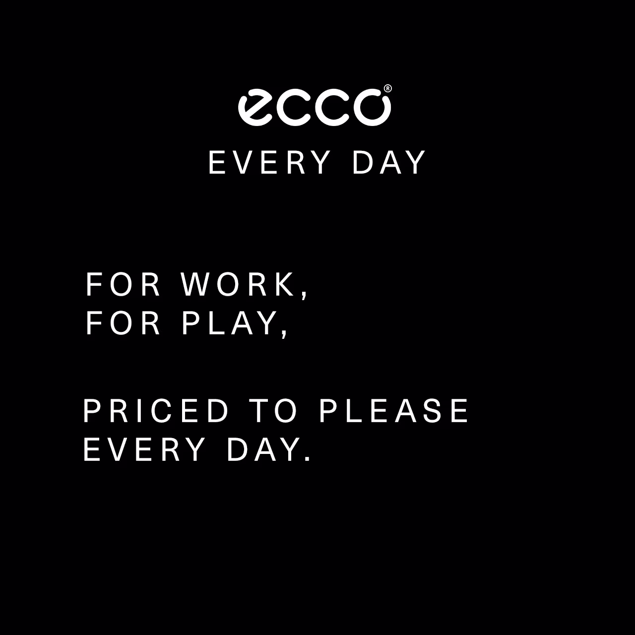 AU Story tile - Campaign - ECCO Every Day Edit - 2