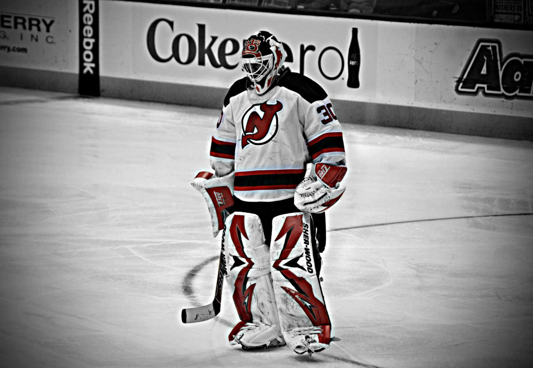 Martin Brodeur credited with goal in first game back
