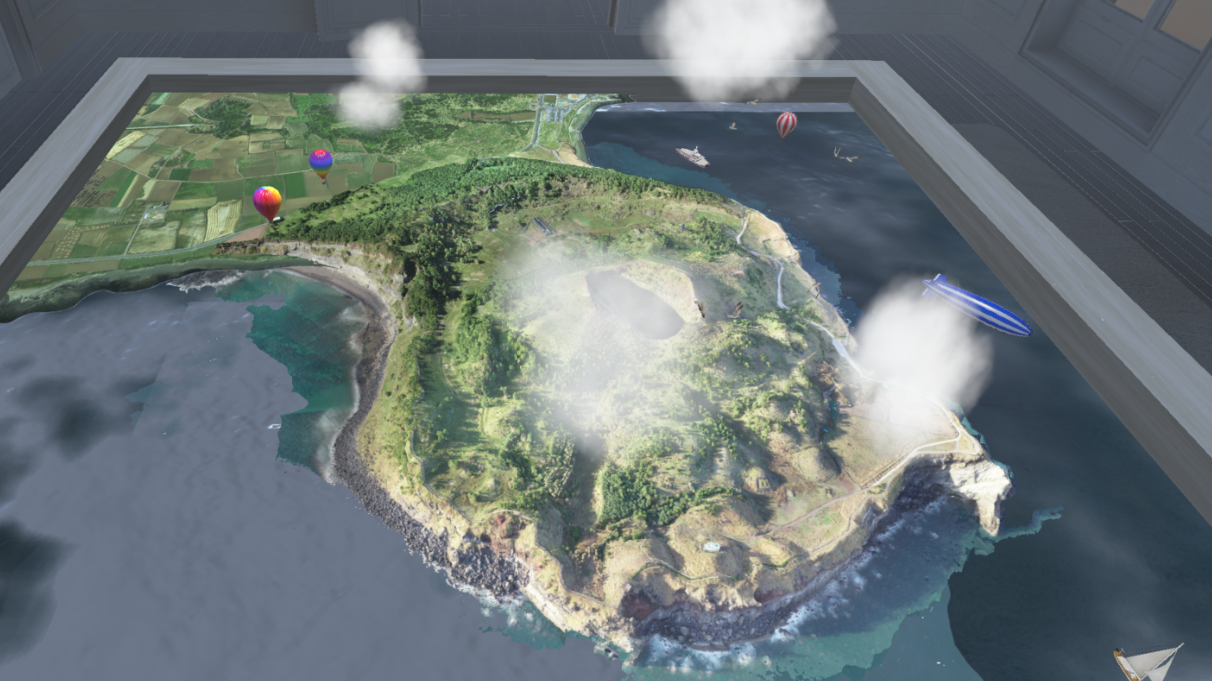 Jeju Island recreated in 3D