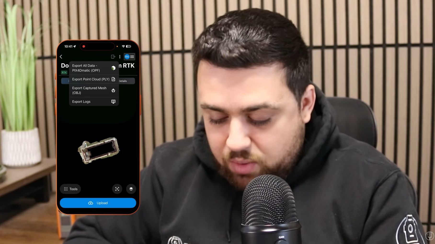 process with PIX4dmatic