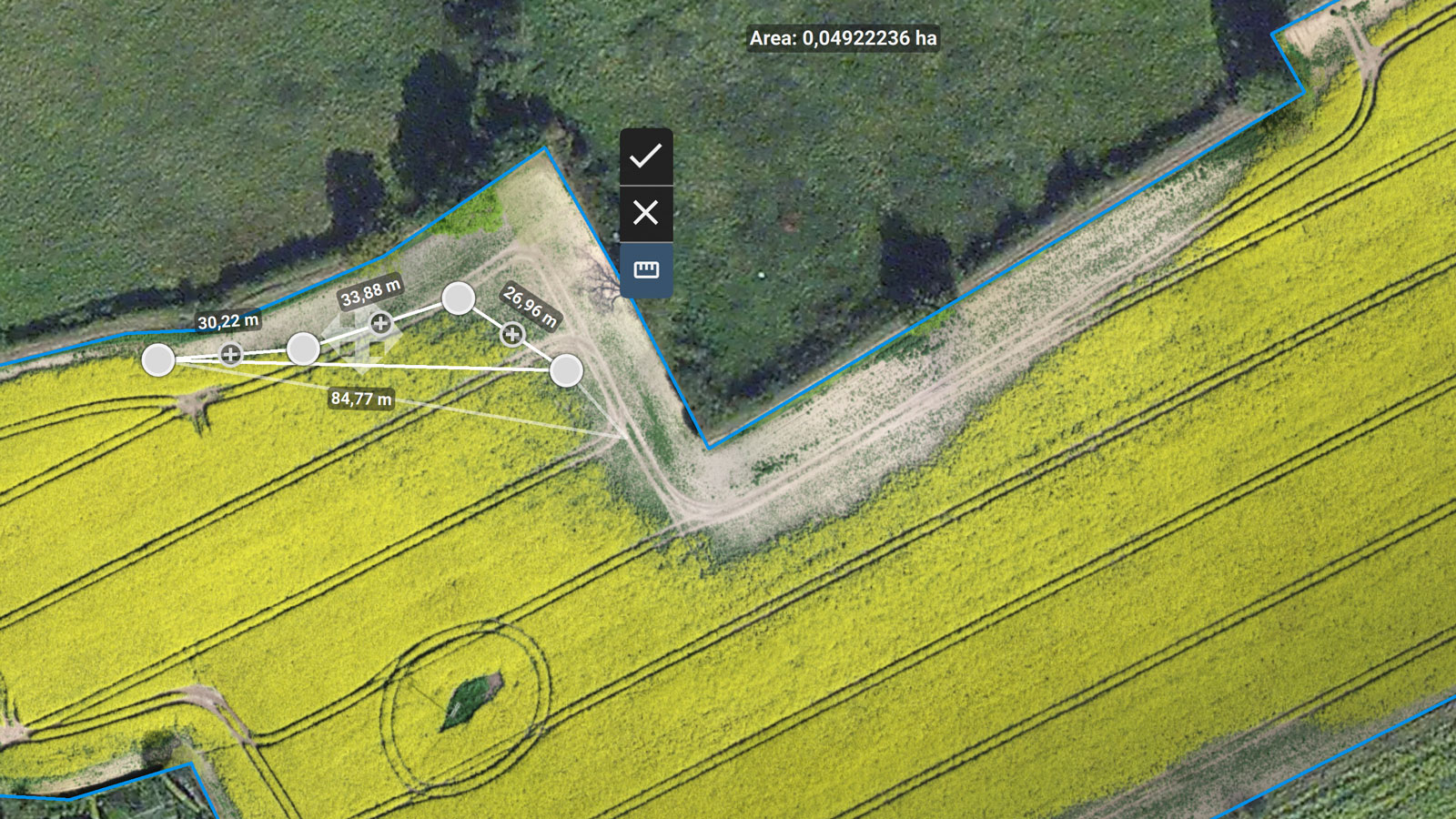 Pix4Dfields Drone software for - SCRN Pix4Dfields Outputs Boundaries