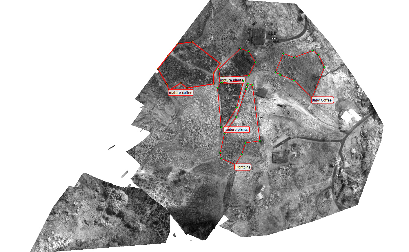 Pix4D mapa de reflexão 