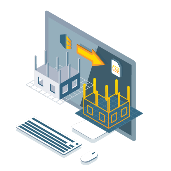 Integrate Pix4Dbim with CAD applications