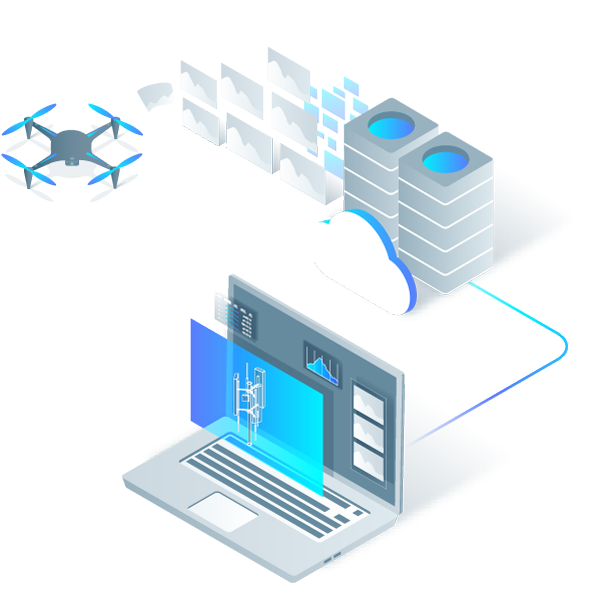 Daten zur Cloud hochladen und Modelle inspizieren