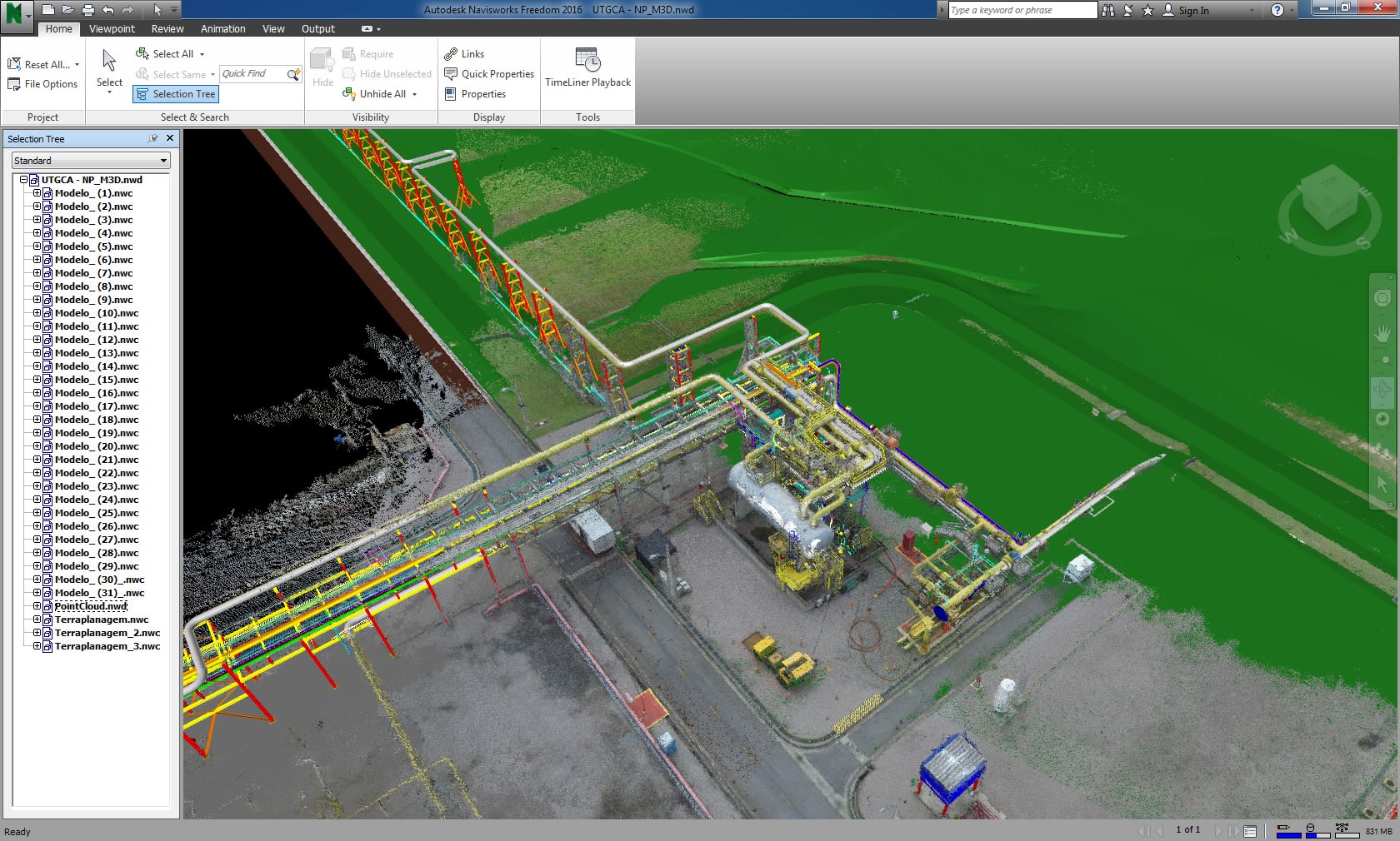 Large scale industrial surveying and drone photogrammetry Pix4D