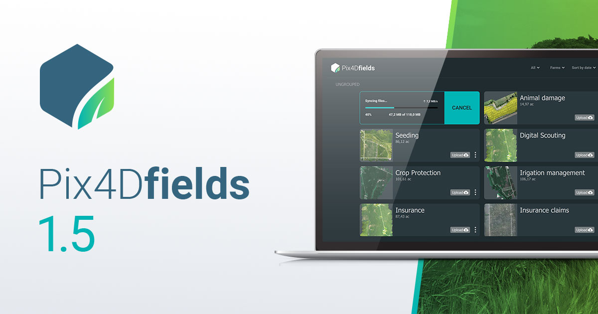 Pix4Dfields 1.5: Compare results, synced across devices | Pix4D