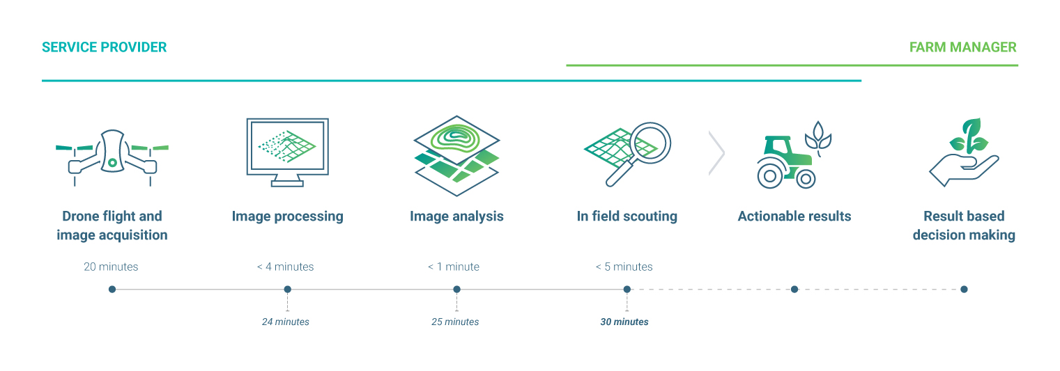 Pix4Dfields crop protection workflow