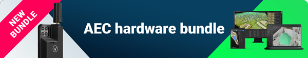 New AEC hardware bundle PIX4Dmatic PIX4Dsurvey PIX4Dcloud advanced